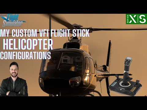 My Personal Guide | VF1 Flightstick Controls Setup For Helicopters | MSFS2020