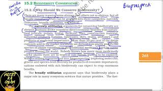 PART-6 BIODIVERSITY CONSERVATION||BIODIVERSITY AND CONSERVATION||CHAPTER 15 CLASS 12TH BIOLOGY NCERT