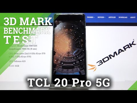 3DMark Sling Shot Extreme Benchmark TCL 20 Pro 5G - Snapdragon 750G Score