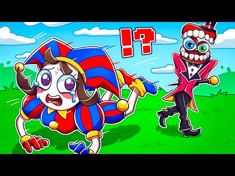 Digital Circus - Pomni HURT by Angry Caine in Minecraft!