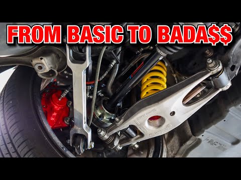 A BMW 135i COMPLETE Suspension Overhaul!
