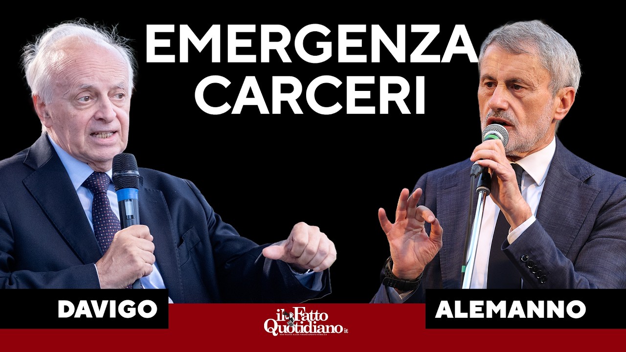 Alemanno contro Davigo sulle carceri: “Andate a vedere la realtà, non le cose teoriche”