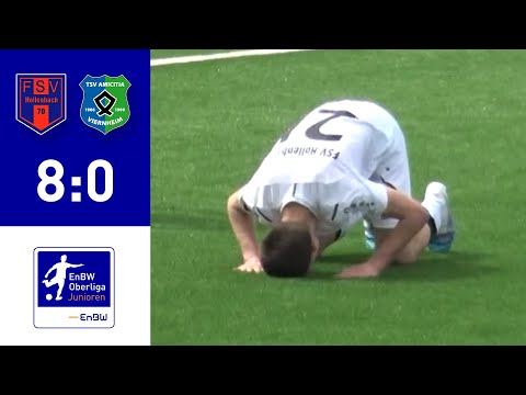 EnBW-Oberliga - A-Junioren: FSV Hollenbach - TSV Amicitia Viernheim