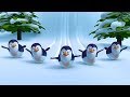 Five Little Penguins Funny 3d Kindergarten Baby Songs By FunForKidsTV