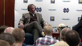 Coach Kelly Sirius/XM Town Hall - Freshmen Impact