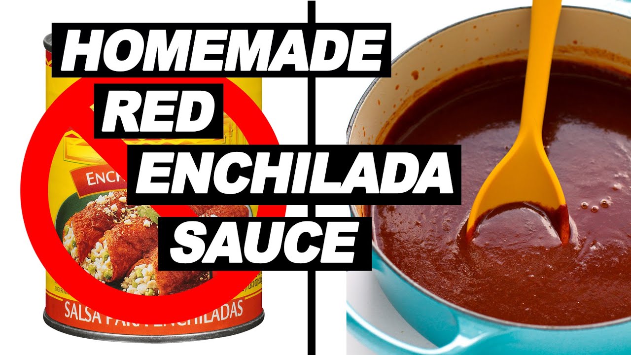 Homemade Red Enchilada Sauce Recipe | No Oil, No Flour | All Natural