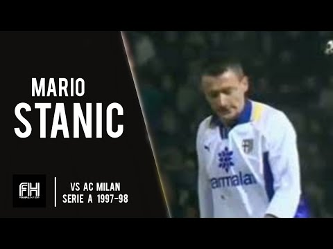 Mario Stanic ● Goal and Skills ● Parma 3-1 AC Milan ● Serie A 1997-98