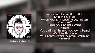 EMINEM - Killshot (MGK Diss) Lyrics