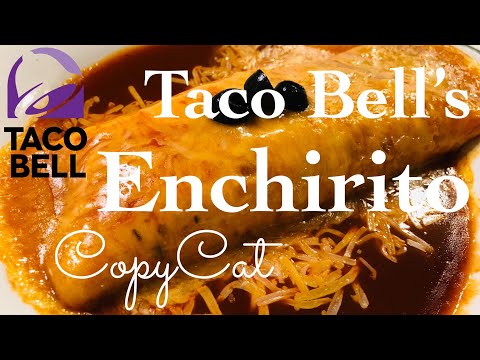 TACO BELL’S ENCHIRITO (CopyCat) | Easy and Delicious!