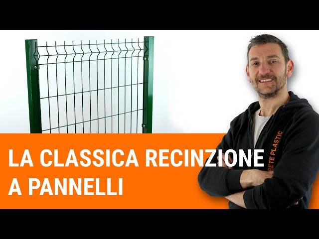 Panoprò 2000. La classica recinzione a pannelli in filo