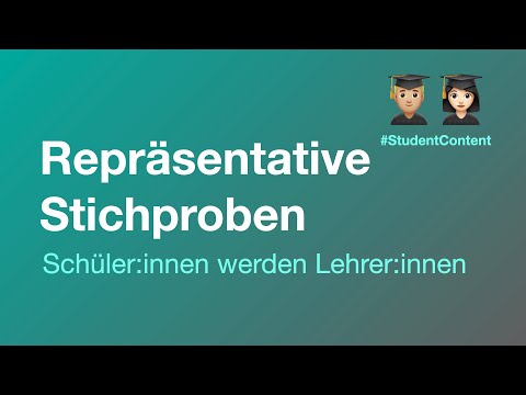 Was sind repräsentative Stichproben? – Research Project Helpdesk