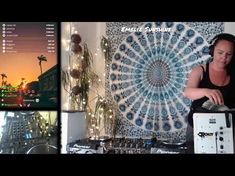 Emelie Sunshine - Progressive Psytrance - Live DJ set from stream 13/6 2020