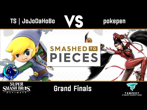 TS | JoJoDaHoBo (Toon Link) vs pokepen (Bayonetta) - Grand Finals - Smashed to Pieces #39