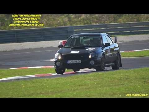 SEBASTIAN PODSIASŁOWICZ -Subaru Impreza WRX STi- Asfaltowy PTS 4 Runda Autodrom Słomczyn 06-10-2018