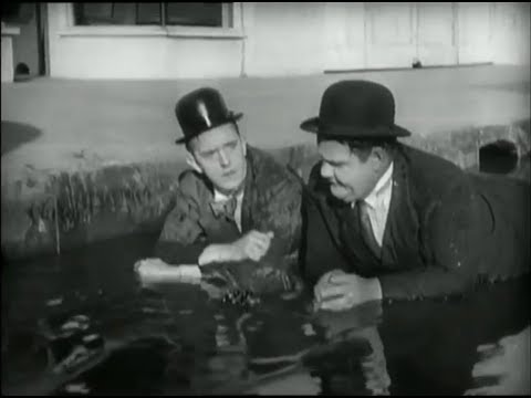 Zwei Herren Dick & Doof - Im Strudel der Gosse Restauriert Laurel & Hardy