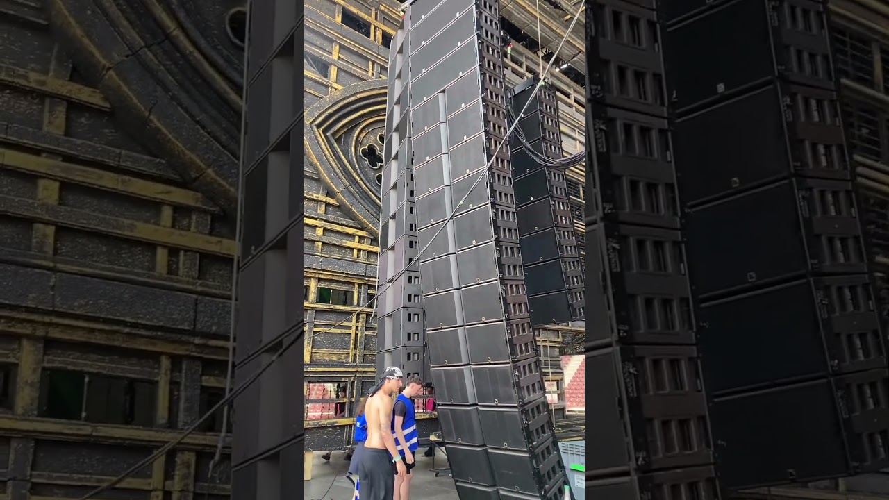 L ACCOUSTIC K2 SOUND IN TOMORROWLAND  || #djmini  #soundsystem #sound