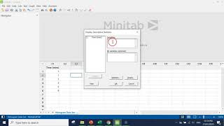 M10. Basic Statistics Using Minitab