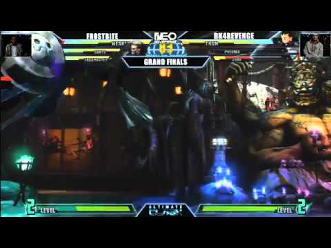 Marvel vs Capcom 3 Grand Finals - Ultimate Clash 8 - Frostbyte vs BK4REVENGE