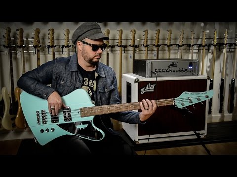 Branden From Neon Trees Demos the Mike Lull 'Jeff Ament' Signature Bass Guitar