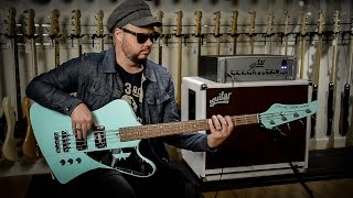 Video thumbnail for Branden From Neon Trees Demos the Mike Lull 'Jeff Ament' Signature Bass Guitar by Chicago Music Exchange