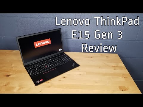 Lenovo ThinkPad E15 Gen 3 Ryzen 7 5700U 16GB 512GB DOS Black