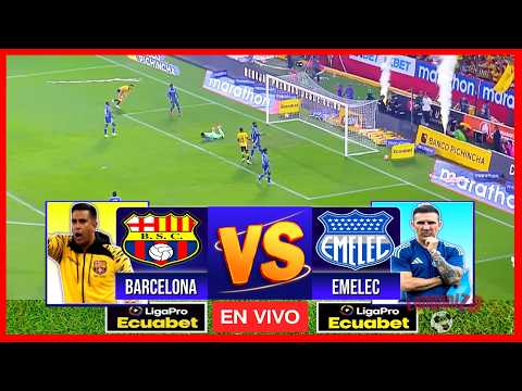 Barcelona vs Emelec Live LigaPro Ecuador 2026 Initial Phase Matchday 3 Live