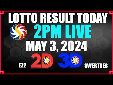 Lotto Result Today 2pm May 3, 2024 Ez2 Swertres Results