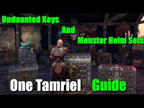 ESO: Undaunted Keys & Monster Helm Sets Guide (Explained)