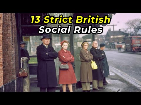 13 Unwritten Rules That Controlled British Behaviour For Decades 😯