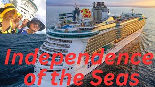 Royal Caribbean Independence of the Seas Embarkation day  (Family Travel Vlog)