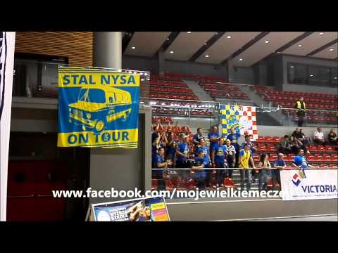 Kibice Stali Nysa w Wałbrzychu