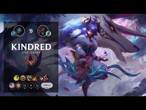Kindred ADC vs Lucian - NA Grandmaster Patch 12.15