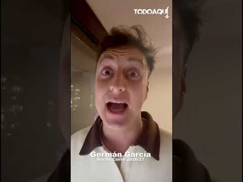 GERMÁN GARCÍA SERÁ LA NUEVA VOZ DEL ROCHA CORRE 2026/2027
