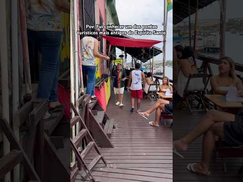 Fui conhecer um dos pontos turísticos mais antigos do Espírito Santo em Vitória! #espiritosanto