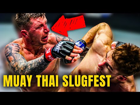 BRUTAL Muay Thai War 😱 Chris Shaw vs. Vladimir Kuzmin | Full Fight