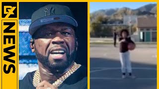 50 Cent Son Gambles on Shot With 50&#39;s Money... Gets Reply From His Dad 😂