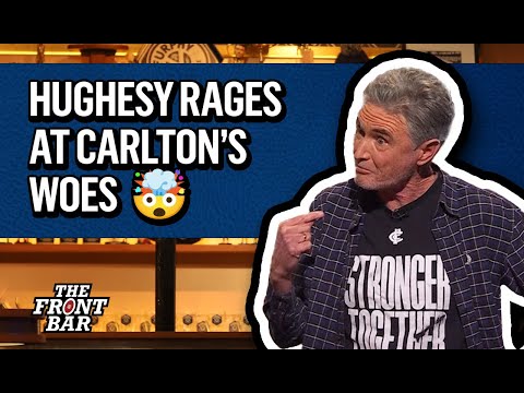 Dave Hughes sprays Carlton's poor season 🤯😂 | The Front Bar | 2025