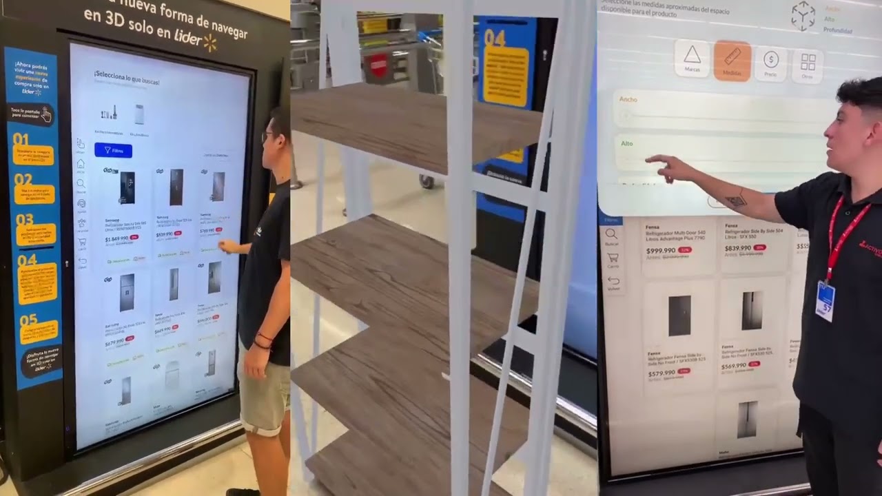 AR Kiosk Solution by Motion Displays