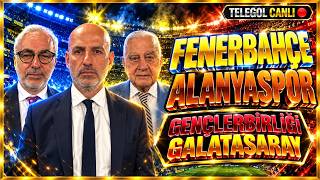 TELEGOL CANLI 🔴 | FENERBAHÇE 3-0, GALATASARAY 1-0! | İki dev kazandı, zirve yarı