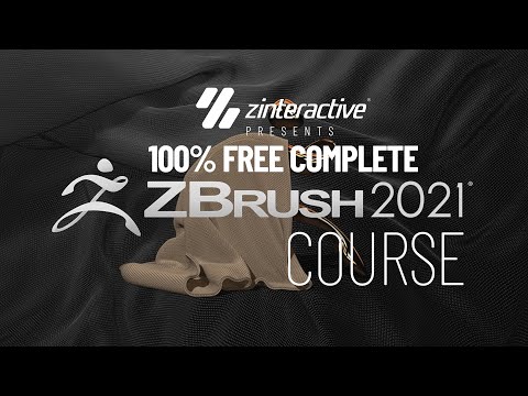 Zinteractive's Complete Zbrush 2021 Course Coming Soon