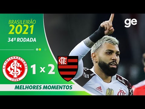 Gols e lances de Internacional x Flamengo