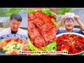 mukbang: Who will win the spicy eating competition between Song Song and Er Mao?