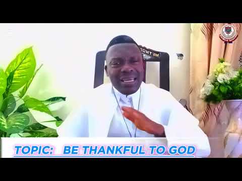 BE THANKFUL TO GOD - Psalm 106:1-3