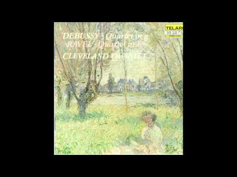 Cleveland Quartet - Ravel String Quartet in F