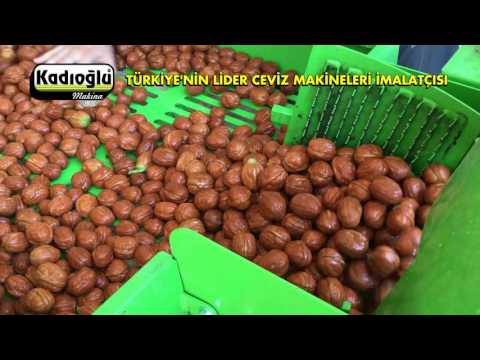 YENİ! NUTMEC PRO CEVİZ SOYMA MAKİNESİ - Kadıoğlu Makine\'den - 2017