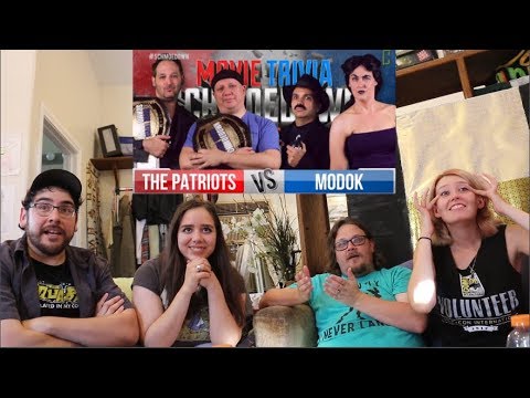 Patriots VS Modok REACTION - Movie Trivia Schmoedown