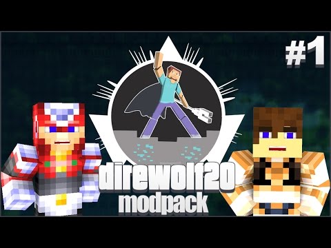 D20  Let's Play - Episode One: The Beginning? -- Modded Minecraft (FTB Direwolf20 Modpack)