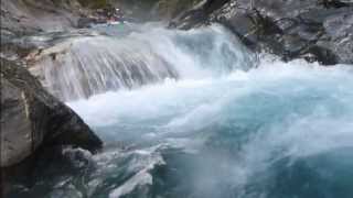 preview picture of video 'Kayaking in Switzerland-Glogn/Glenner'