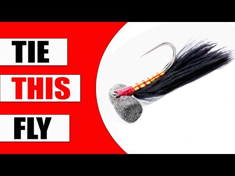 A Black booby for competition! #flytying #flyfishing #fishing