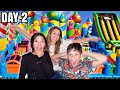 LAST To Leave The World's LARGEST Bouncy HOUSE Wins A Mystery Prize! (Challenge) | Familia Diamond